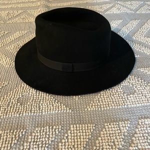 Biltmore for Madewell black felt hat